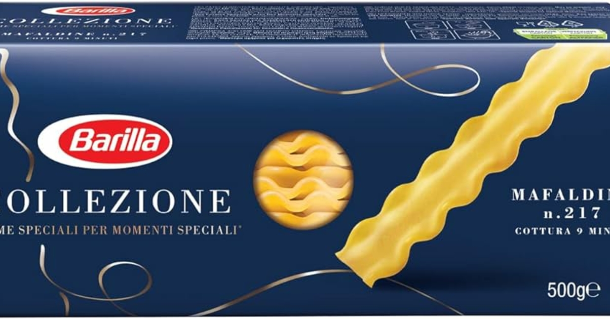 BARILLA MAFALDINE Boite de 500g Pâtes Riz et Féculents Les Pâtes